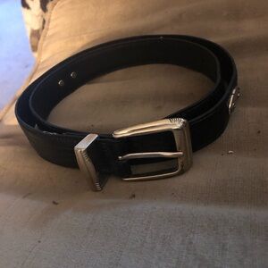 Men's Black Leather Golf Belt- 997 $50 or $45 w/offer